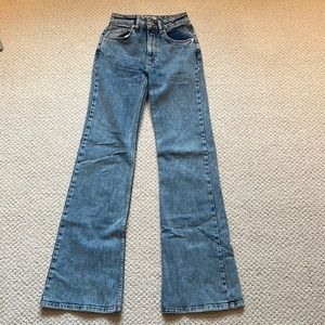 Free People Women’s Bootcut Lightning Bolt Jeans